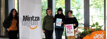 ‘Euskara zu zara’ lelopean, Mintzalagun egitasmoa abiatuko du AEK-k Udalari esker